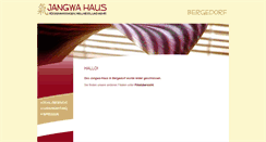 Desktop Screenshot of bergedorf.jangwa-haus.de